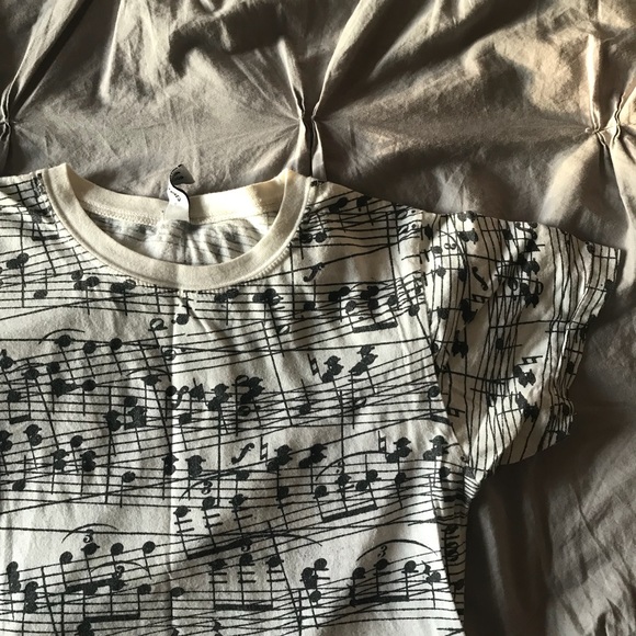 Urban Outfitters Tops - Musical Notes T Shirt